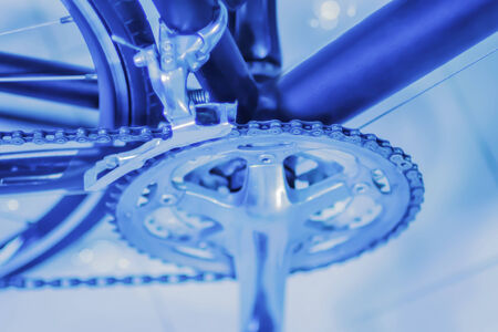 Close up of a bicycleの写真素材