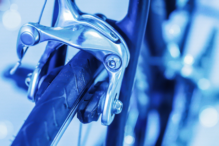 Close up of a bicycleの写真素材