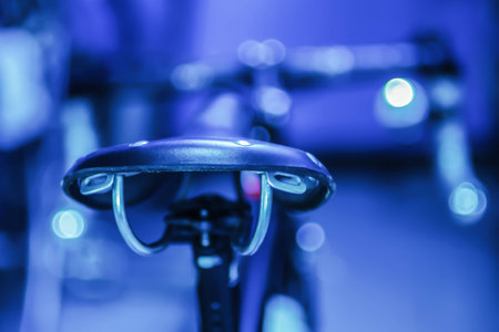 Close up of a bicycleの写真素材
