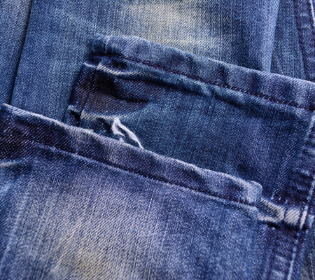 Blue jeans.の写真素材