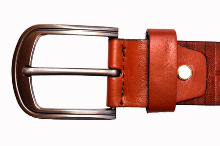 Leather beltの写真素材