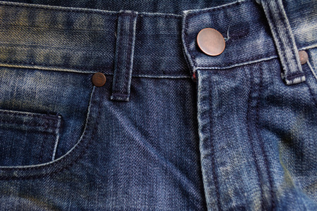 Blue jeans pocket.の写真素材