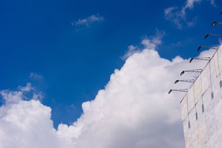 blue sky background