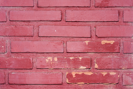 Background of brick wall textureの写真素材