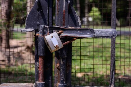 Vignette old key and rusty. Vignette lock keyの写真素材
