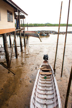 Home and Boatの写真素材