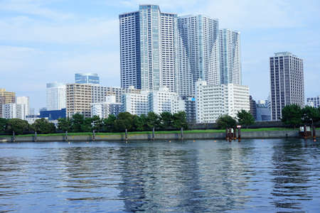 Tokyo sea, building