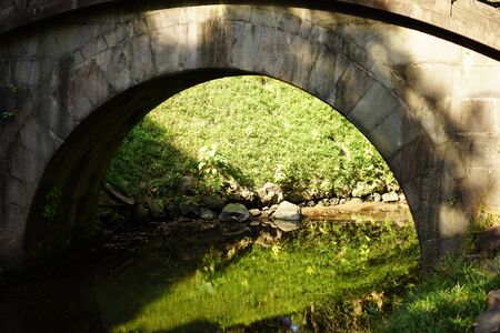 Round bridgeの写真素材