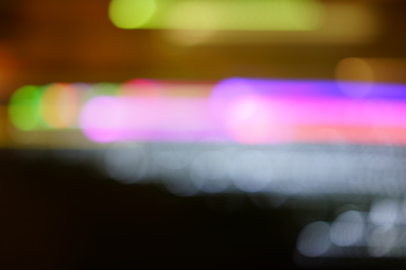 Blurred lights