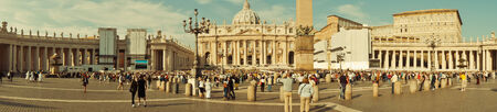 Vide panorama of Vaticanのeditorial素材