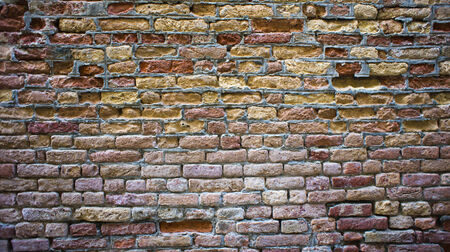 colored stone wall textureの写真素材