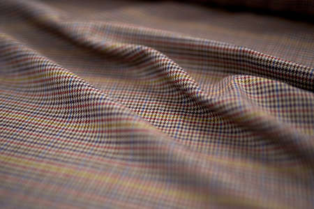 Tweed fabric woolen suit. Card flannel is ideal in the cold months of the year, it is heavy, cozy...