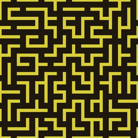 Maze labyrinth pattern. のイラスト素材