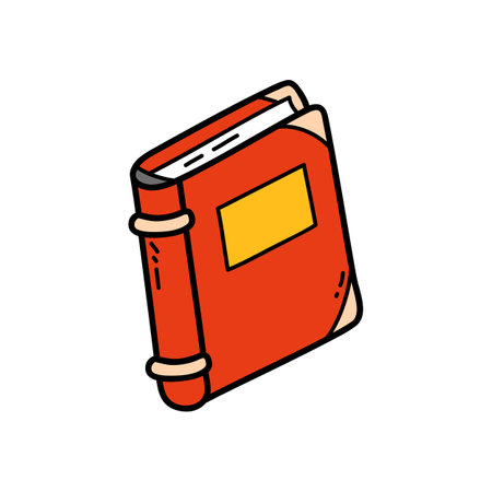 Vector illustration of doodle fairy tale bookのイラスト素材