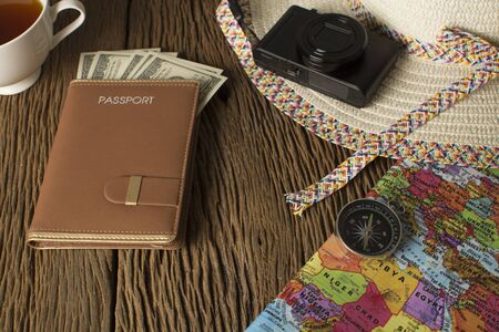 Travel plansの写真素材