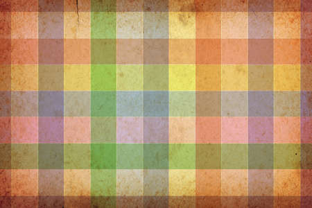 Retro paper background. Vintage style colorful gridの写真素材