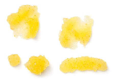 Body scrub isolated on white background. Top viewの写真素材