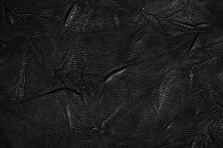 Black wrinkled skin texture, close-upの写真素材