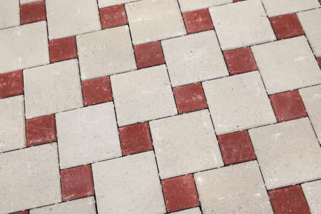Square pavement background