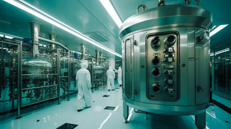 Revolutionizing Healthcare, Technology and Medical Equipment in a Research Facility, Generative AIの素材