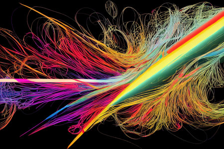 Digital graffiti - digital abstract art computer generated but made to look like graffiti art....