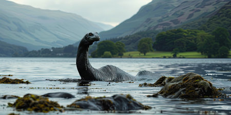 Loch Lomond, Cumbria, England, UKの素材
