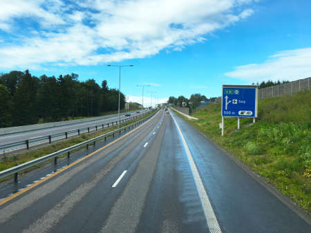 Norwegian highway in Vestfold county in Eastern Norway. Part of the European route E18.