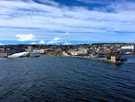 The city of Tromso in Northern Norway.