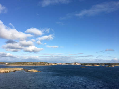 The city of Stromstad in vastra Gotaland county in western Sweden.
