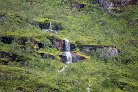 Small waterfall in Norway.