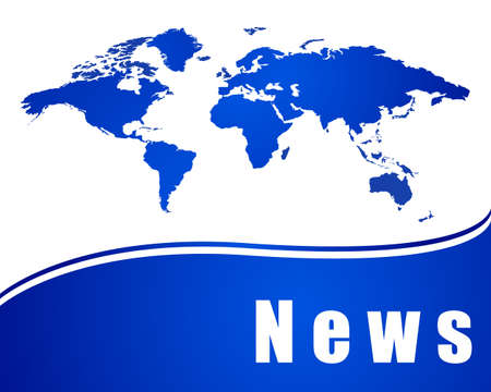 News design theme illustration.のイラスト素材