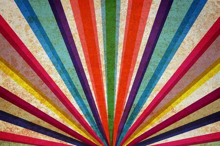 Multicolor sunbeams grunge background.の写真素材