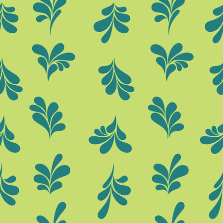 Simple floral ornate. Seamless pattern with flowers can be used for web design, wallpaper, printing on the surface paper or cloth. Possible to easily change the colors and size without losing image quality.のイラスト素材