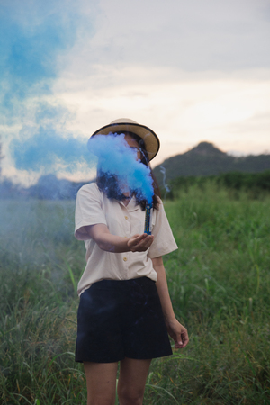 Flare On Women handの写真素材