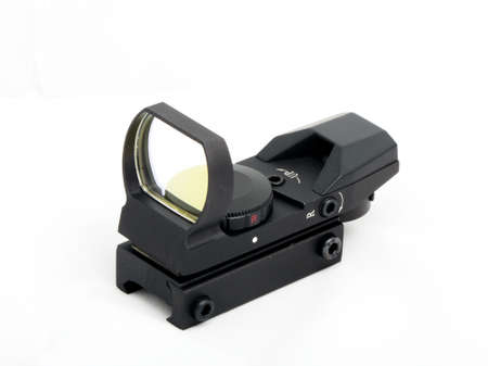 holographic weapon sightの写真素材