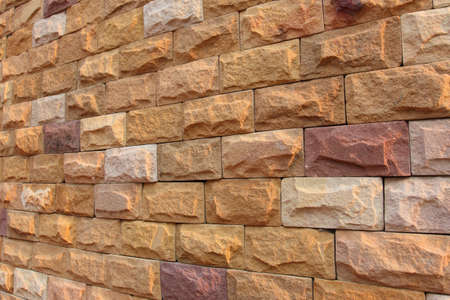 stone wall perspective background  