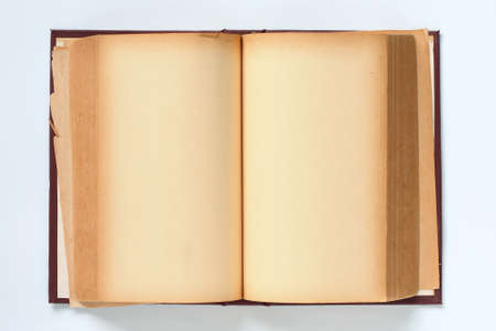 old book open background close up