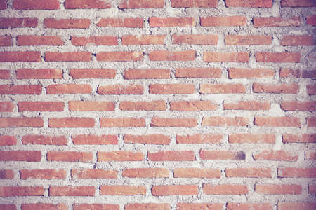 Brick wall pastel processed backgroundの写真素材