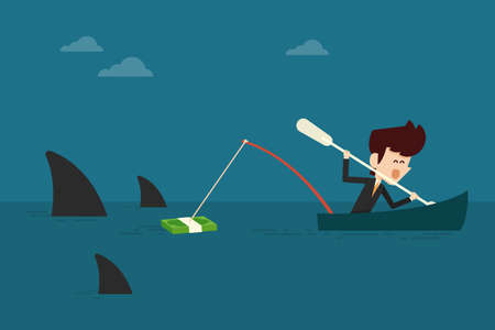 investment concept flat design.のイラスト素材