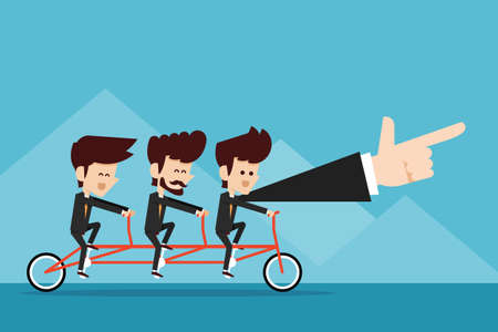 Teamwork concept.のイラスト素材