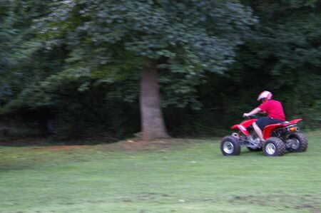 ATV ridingの写真素材