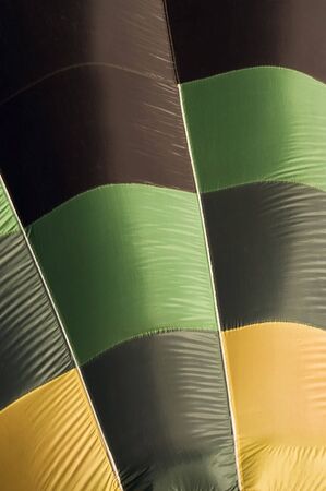 An vertical close up image of a hot air balloon.の写真素材