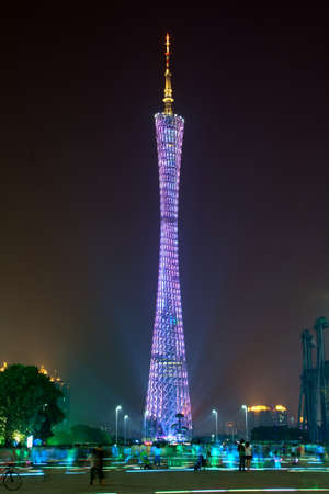 guangzhou town landmarkのeditorial素材