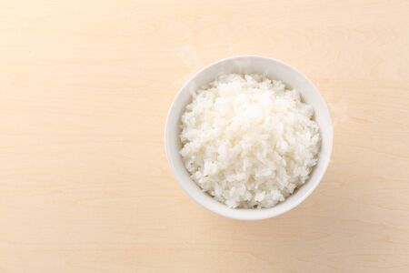 Eat riceの写真素材
