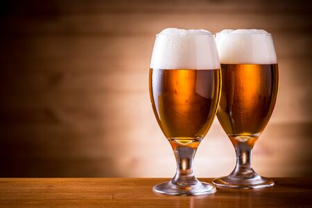 Drinking Craft Beerの写真素材