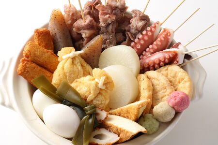 Japanese cuisine, odenの写真素材