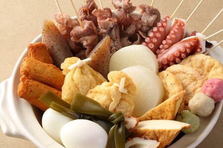 Japanese cuisine, odenの写真素材