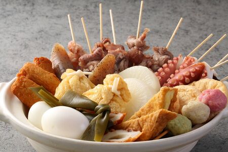 Japanese cuisine, odenの写真素材
