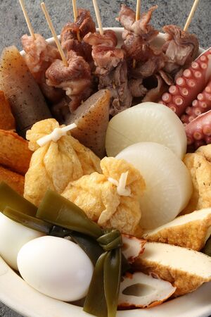 Japanese cuisine, odenの写真素材