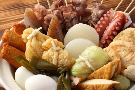 Japanese cuisine, odenの写真素材
